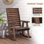 Chaise berçante en bois de sapin-911955618
