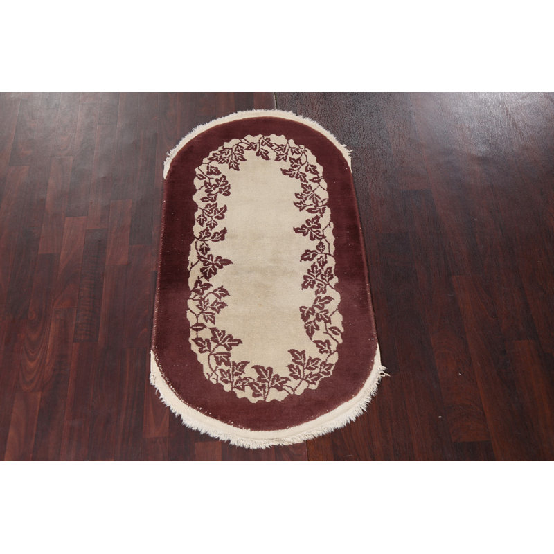 Tapis ovale Art déco 3 x 5