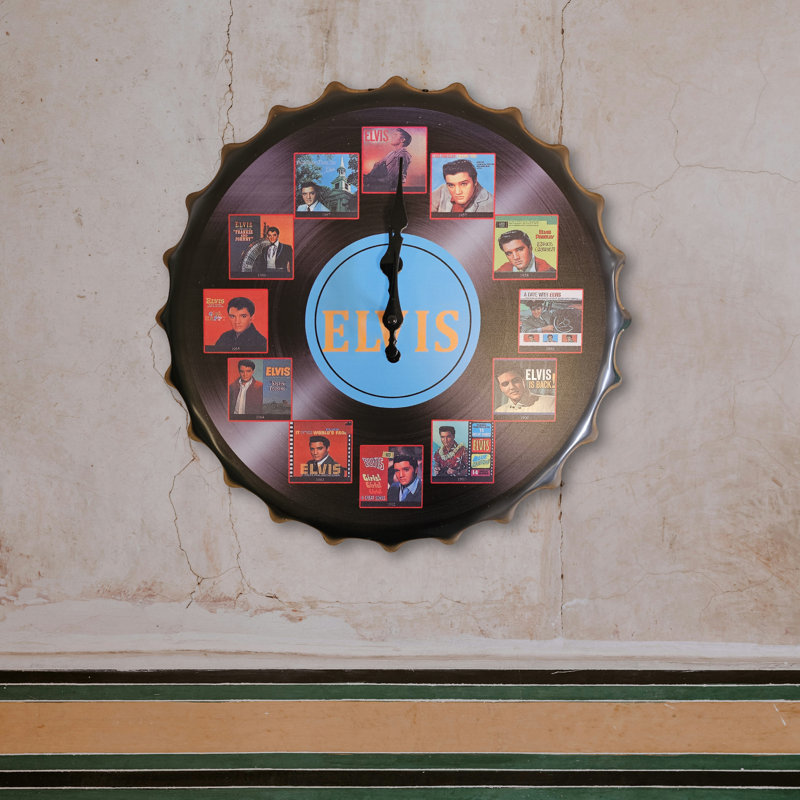 Adhvaith Metal Wall Clock