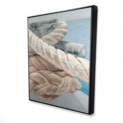 " Tie-down Ropes Closeup "