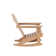Cullan Plastic Rocking Adirondack Chair with Table