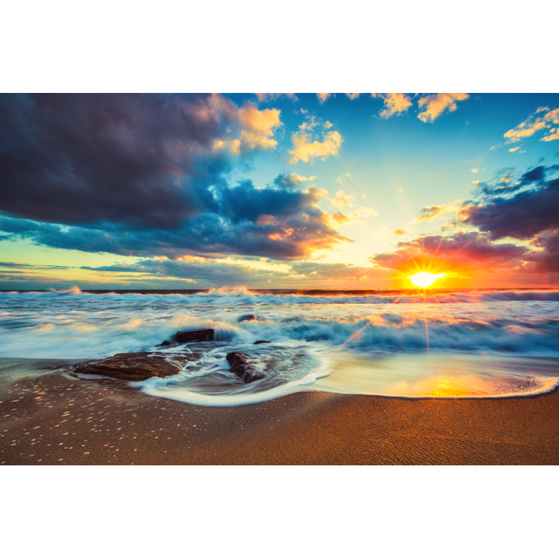 Beautiful Cloudscape - Wrapped Canvas Print, 30cm H x 46cm W x 3.8cm D