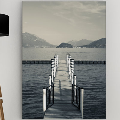 « dock view » par danita delimont reproduction, reproduction de photo sur toile tendue encadrée