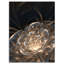 «Abstract Fractal Flower With Golden Rays», reproduction sur toile - Fleur fractale-718633382-718633381