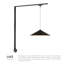 Luiz 16-in Black dimmable LED Trilo Wall Kit-1680150059