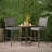 Forbus 2 - Person Acacia Wicker Patio Dining Set