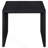 Canyon Black  Square Side End Table