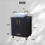 Meuble-lavabo simple noir 24 po Nicson