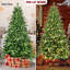 Arbre de Noël artificiel illuminé avec base en métal-233915046