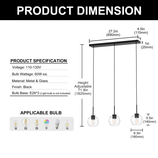 Dimensions du produit