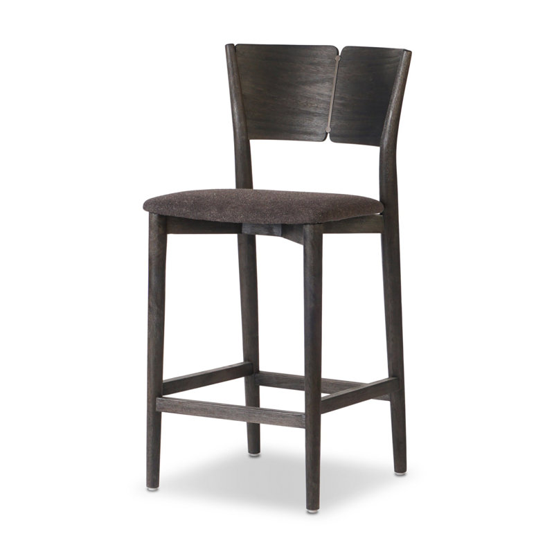 Tabouret Grady - Anvers Noir - Comptoir, Brun, Noir
