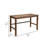 Generose Solid Wood Writing Desk with Power Outlet