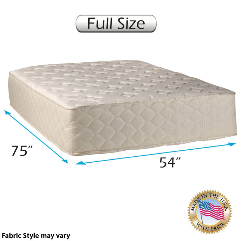 Alwyn Home Scully Two-Sided Firm Innerspring Mattress, Full