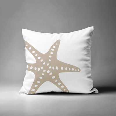 Barnon Outdoor Reversible Throw Pillow