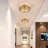 3-Light 18.31" Crystal Flush Mount Ceiling Light-1492529423