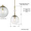 Luminaire suspendu sphère 1 lumière Mattelyn