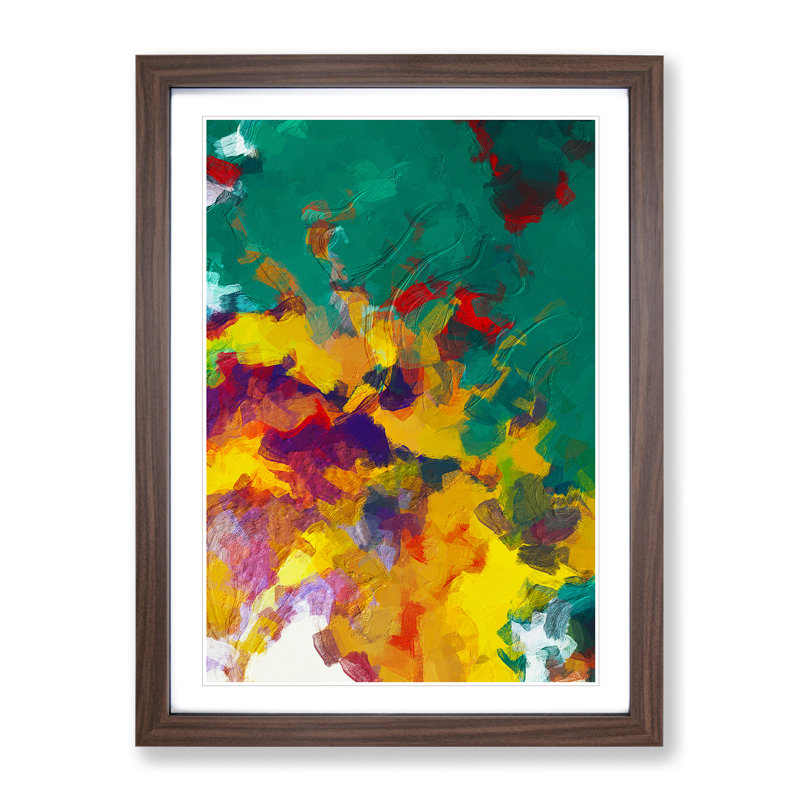 Thermal Spring - Framed Print, Walnut, 34cm H x 25cm W x 2cm D