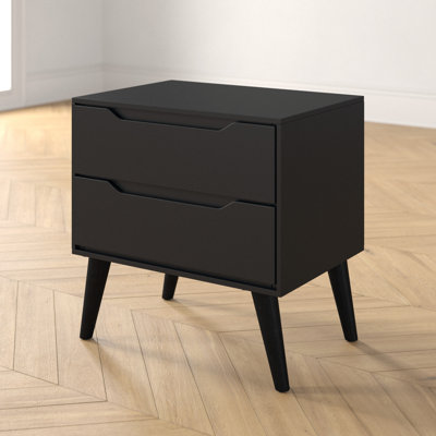 Stalter 2 - Drawer Solid Wood Nightstand