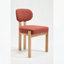 Chaises de salle à manger en bois Chaises de salle à manger rembourrées en tissu moderne-129462293