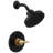 Nicoli Single-Function Shower Faucet Set, Shower Trim Kit with H2Okinetic Shower Head and Valve-84420491