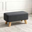 Linen Upholstered Bench