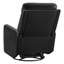 Fauteuil inclinable électrique pivotant en cuir véritable-127449497