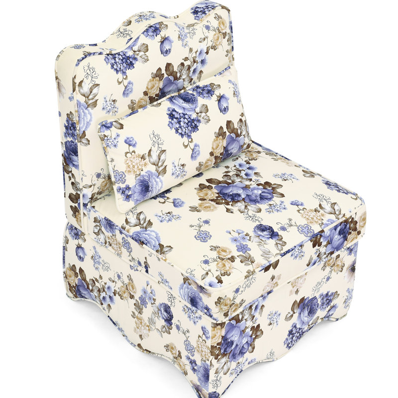 Chaise de salle à manger en flanelle - bleu, siège confortable et, non, coussin de dossier bleu, fauteuil confortable, coussin assorti