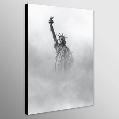 Statue Of Liberty - Wrapped Canvas Print