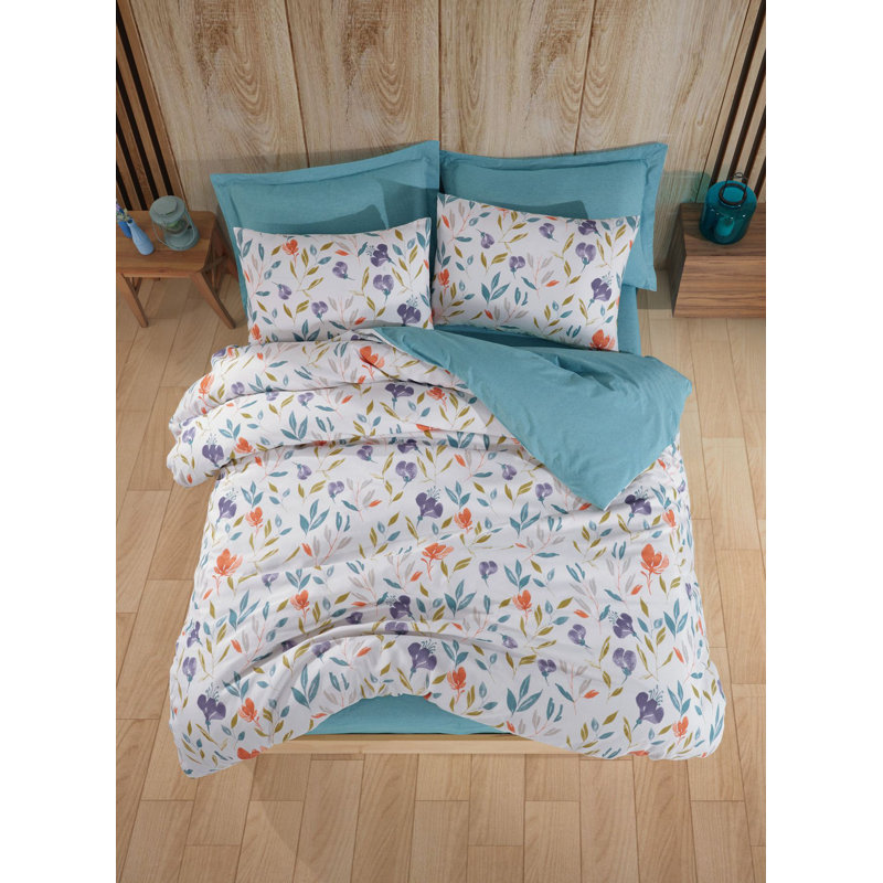 Ensemble de housse de courtepointe luxueuse Super King, rose, 102,4 x 86,6 pouces | 65% coton / 35% polyester, lavable à la machine, 120 fils | Comprend 2 taies d'oreiller enveloppantes, conception élégante pour un décor de chambre à coucher élégant