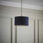 27.5cm H Cotton Drum Pendant Shade ( Screw On )-497528534-497528538