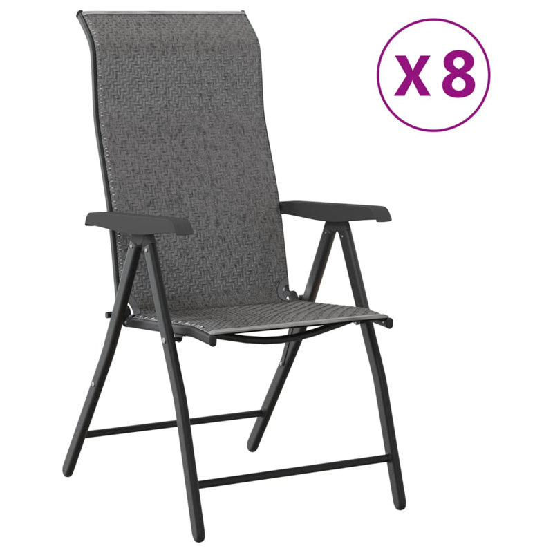 Nanditha Outdoor Lounge Chair, Grey
