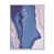 Toile avec cadre flottant blanc