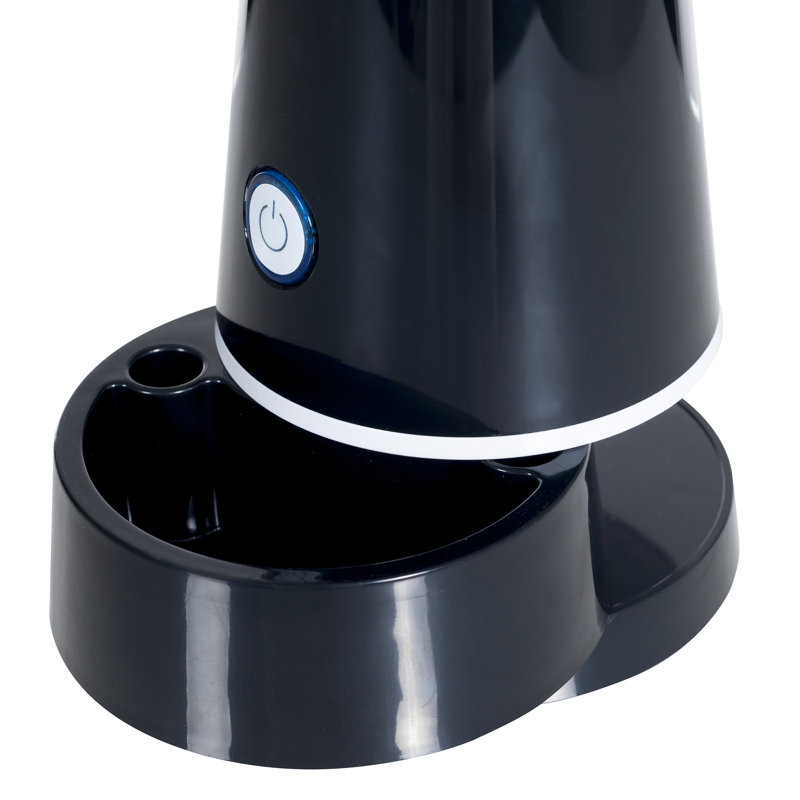 Black Adjustable LED Desk Lamp with Touch Control