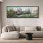 «Springtime Brushstroke Nature Scene», reproduction d'art sur toile-98042092-111375986