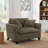 46" W Corduroy Armchair-2055568657