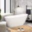 Baignoire autoportante en acrylique 66,9 po x 31,5 po