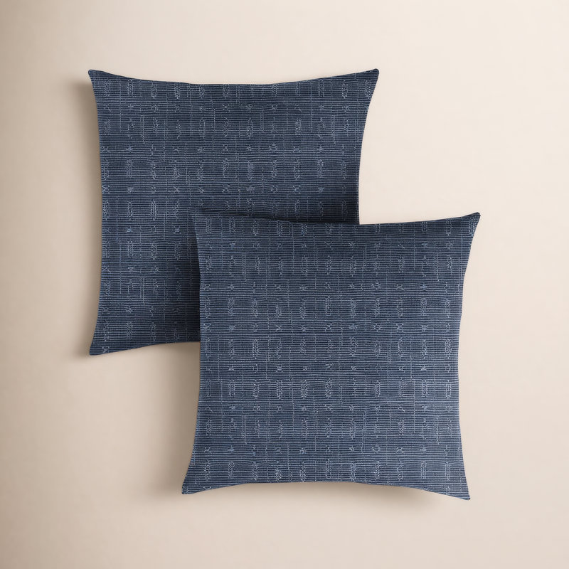 Coussin décoratif intérieur / extérieur Dartford, 24 po x 24 po