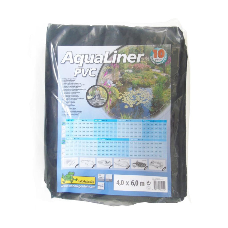 Ubbink Pond Liner Cover Water Feature Underlay Protection AquaLiner PVC, 6 x 4 m