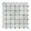 Marble Octagon and Dot Mosaic Wall & Floor Tile