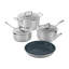 Zwilling Clad CFX 7-piece Stainless Steel Ceramic Nonstick Cookware Set