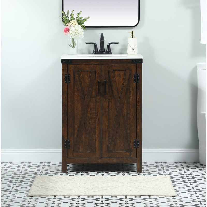 Ensemble de meuble-lavabo simple 24 po Slayton, Expresso