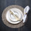 Floral Lace 24 PC Bone China Dinnerware Set, Service for 6