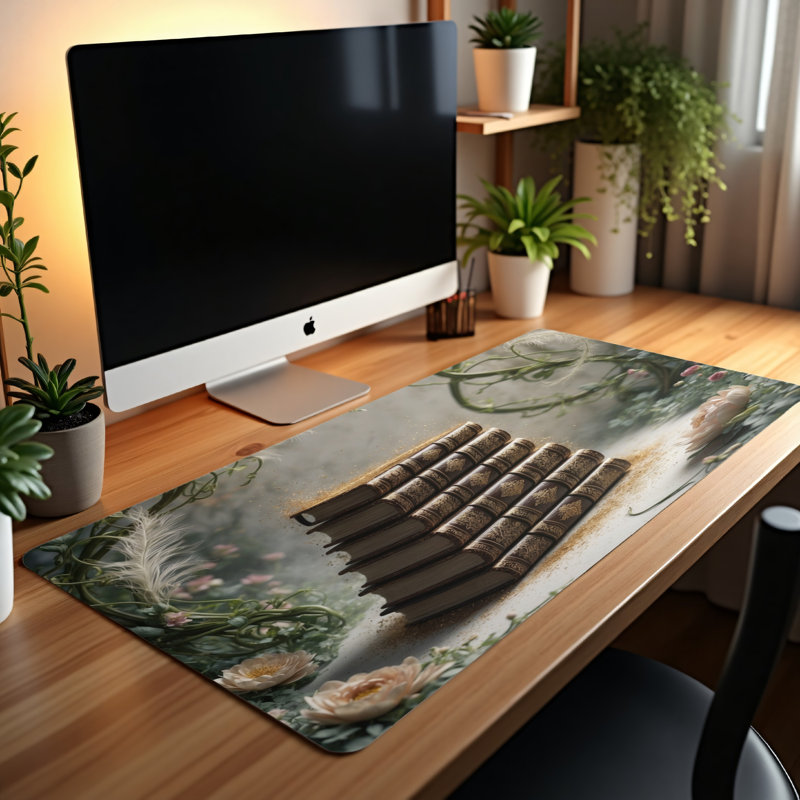 Polyester Desk Pad, 23.6x13.8