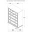 Commode 5 tiroirs Weiler