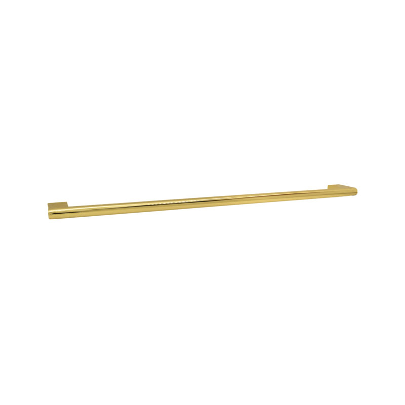 Vail 12" Polished Gold Bar Pull, Polished Gold, 12"