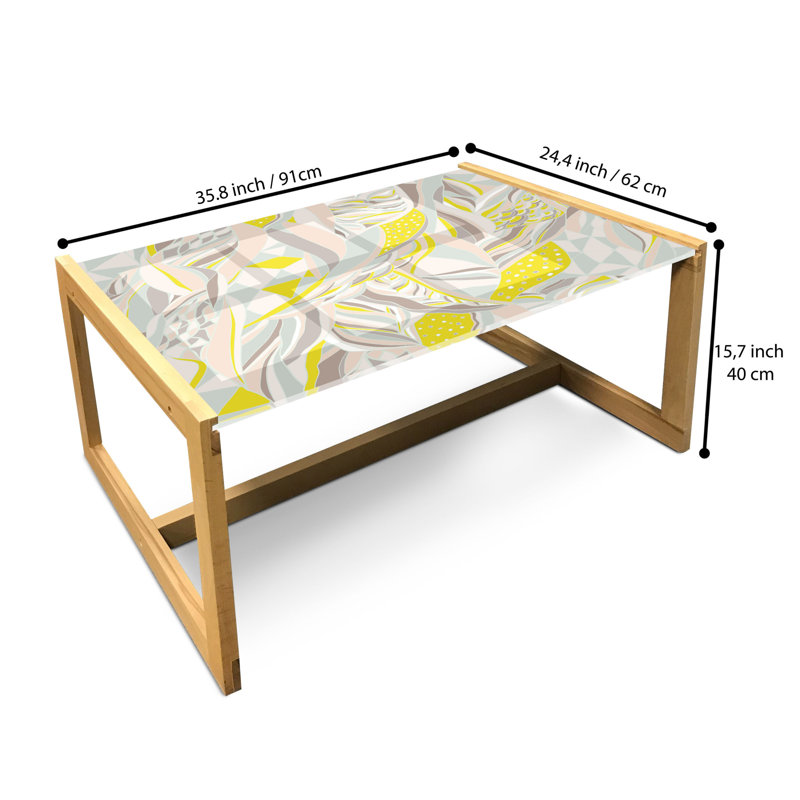 Jakaya Sled Coffee Table, 90cm H x 62cm W x 40cm D