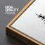«Black and White Winter Pine Minimalist Modern», ensemble de 3 reproductions d'art encadrées sur toile-86651953-86680886
