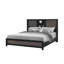 Lit simple gris et noir Lisbon-1736771299