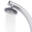 Judkins 220cm H Metal Freestanding Outdoor Shower and Footwash Spout-1215041165