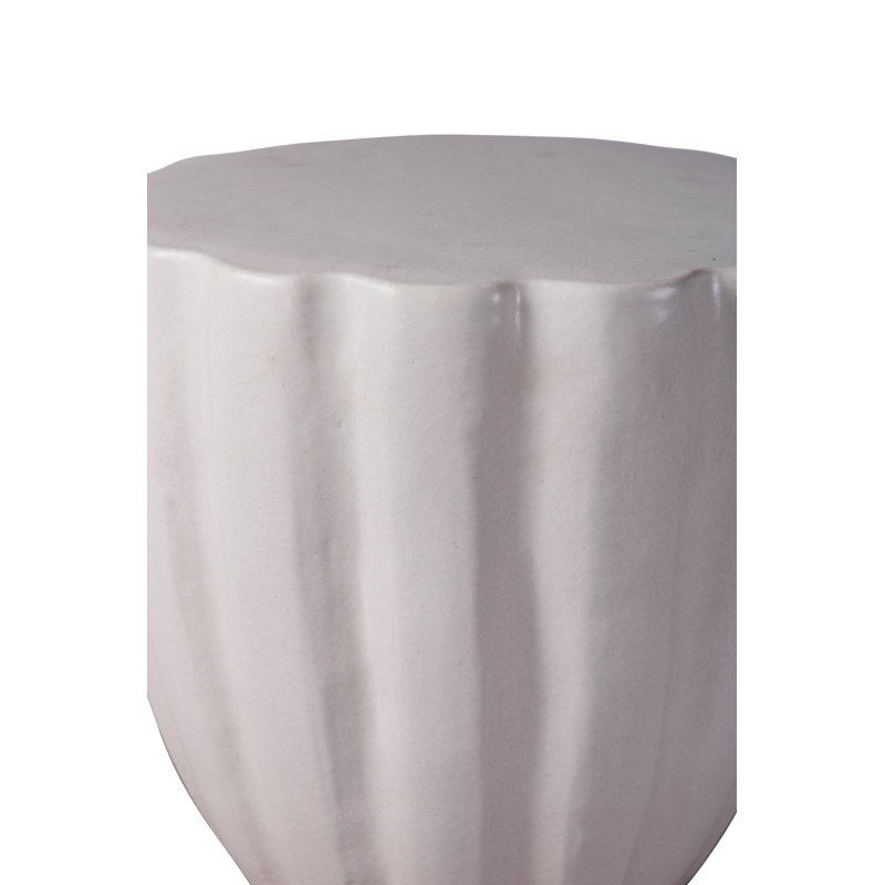 Accent Stool, Linen Semi-Gloss